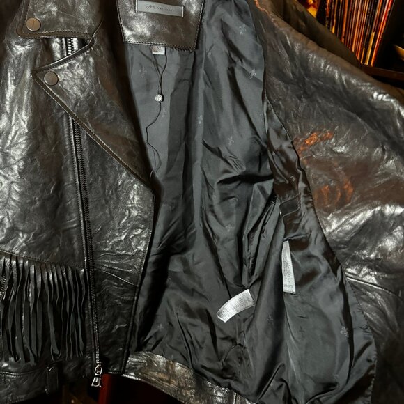 $2,998 JOHN VARVATOS Chelsea Tassel LOPEZ Jacket in sz52 - Picture 8 of 16